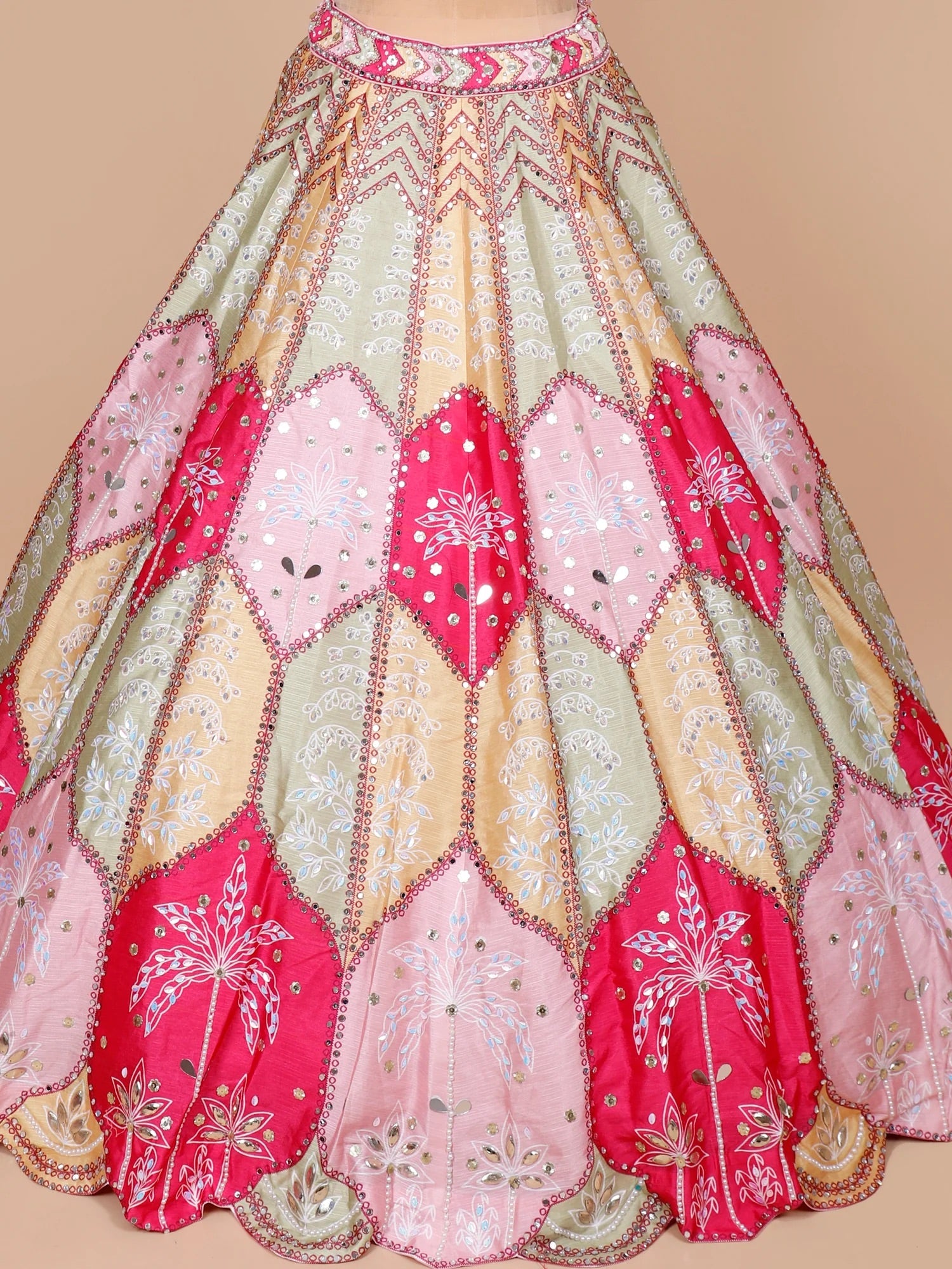 Prism Garden Lehenga