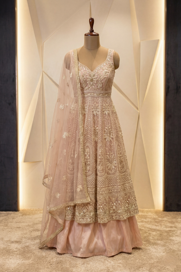 Blush Élan Anarkali Set
