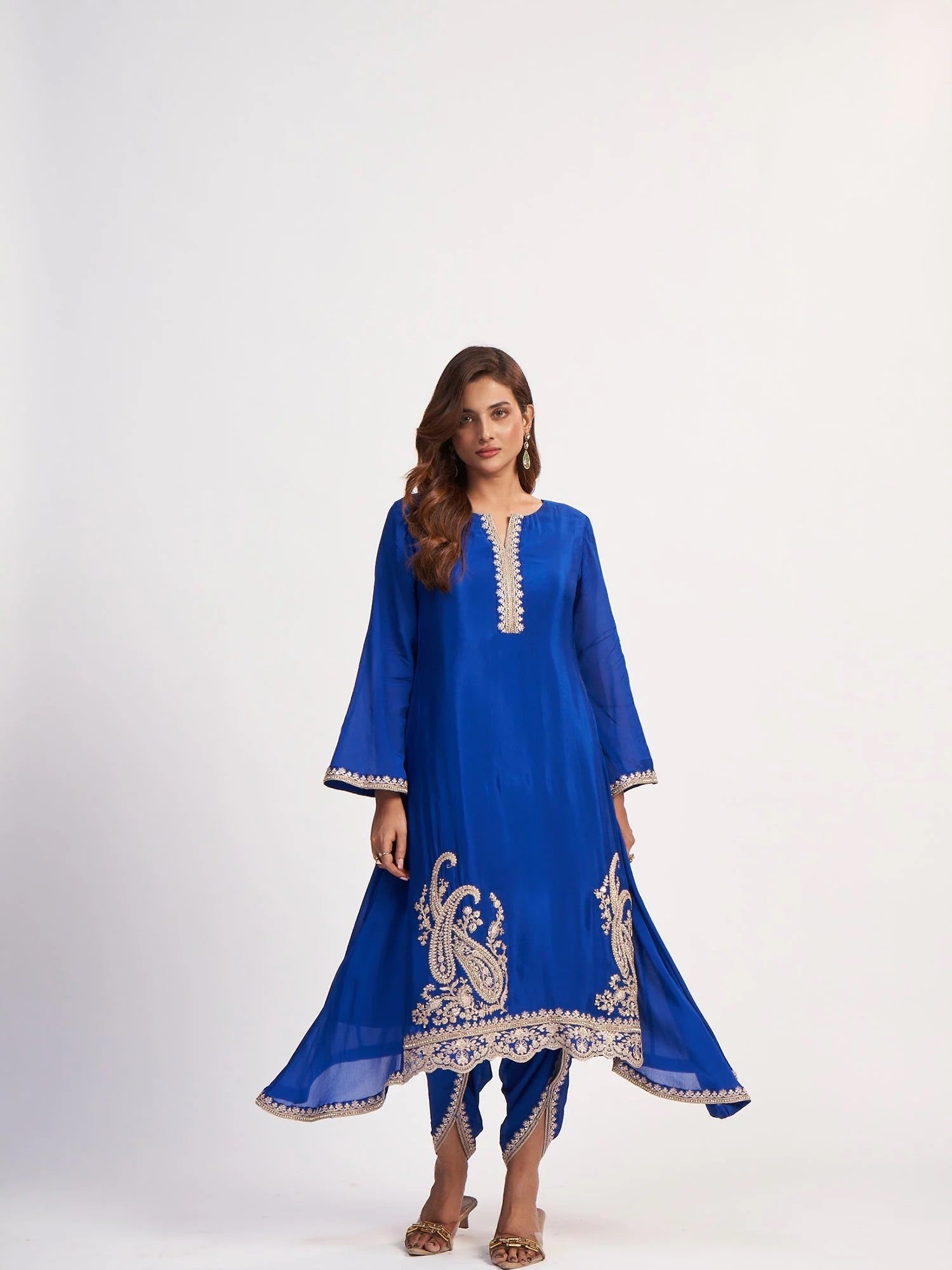 Royal Blue Kurta Set