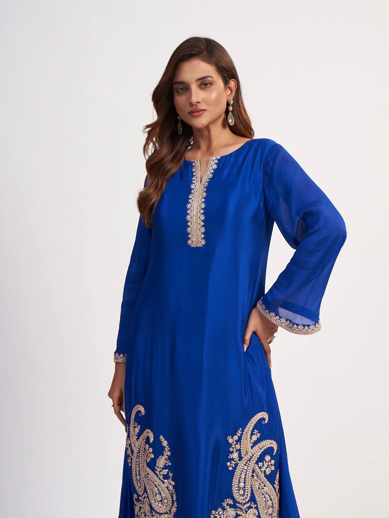 Royal Blue Kurta Set