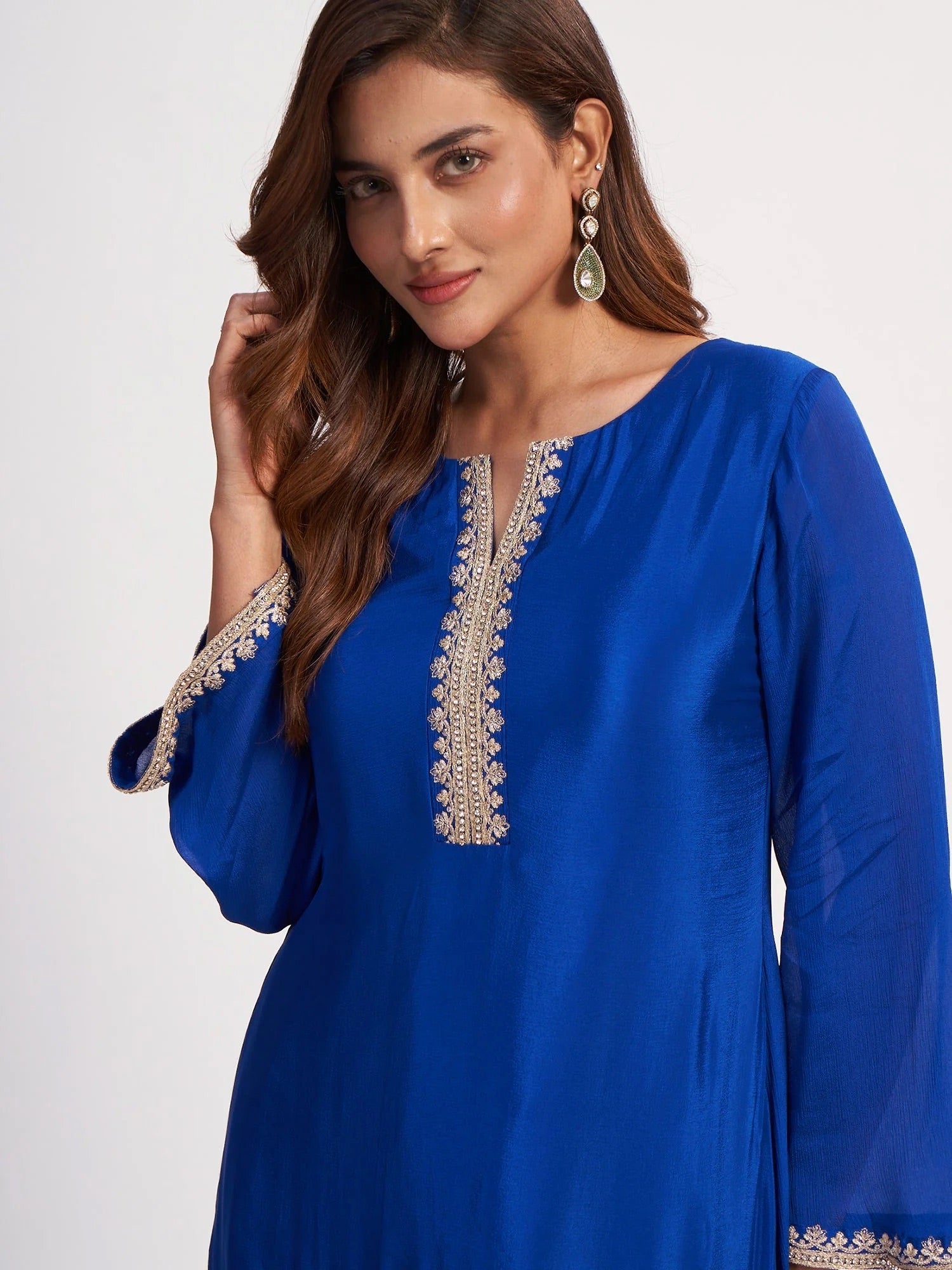 Royal Blue Kurta Set