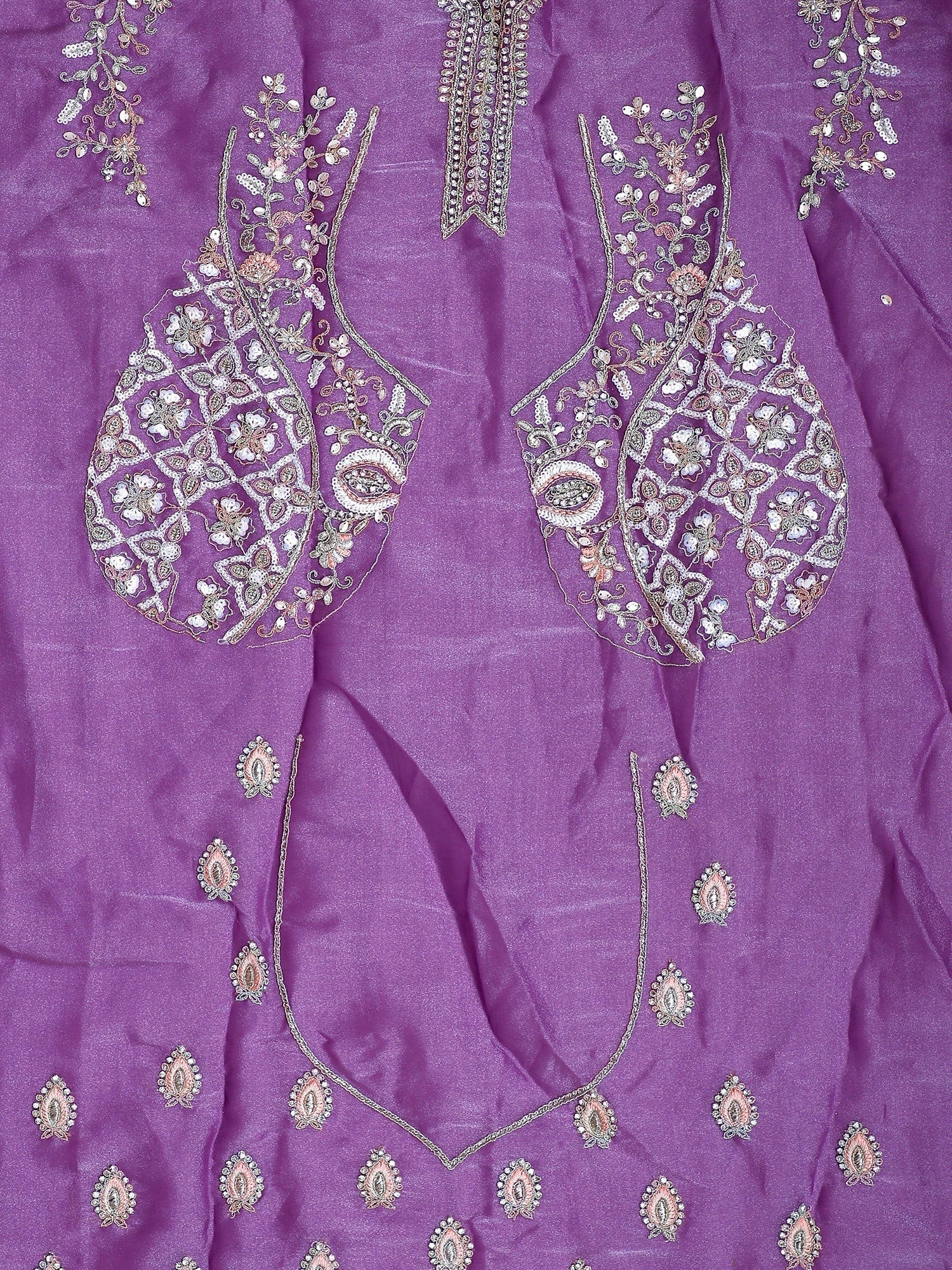 Peacock Motif Lehenga Set