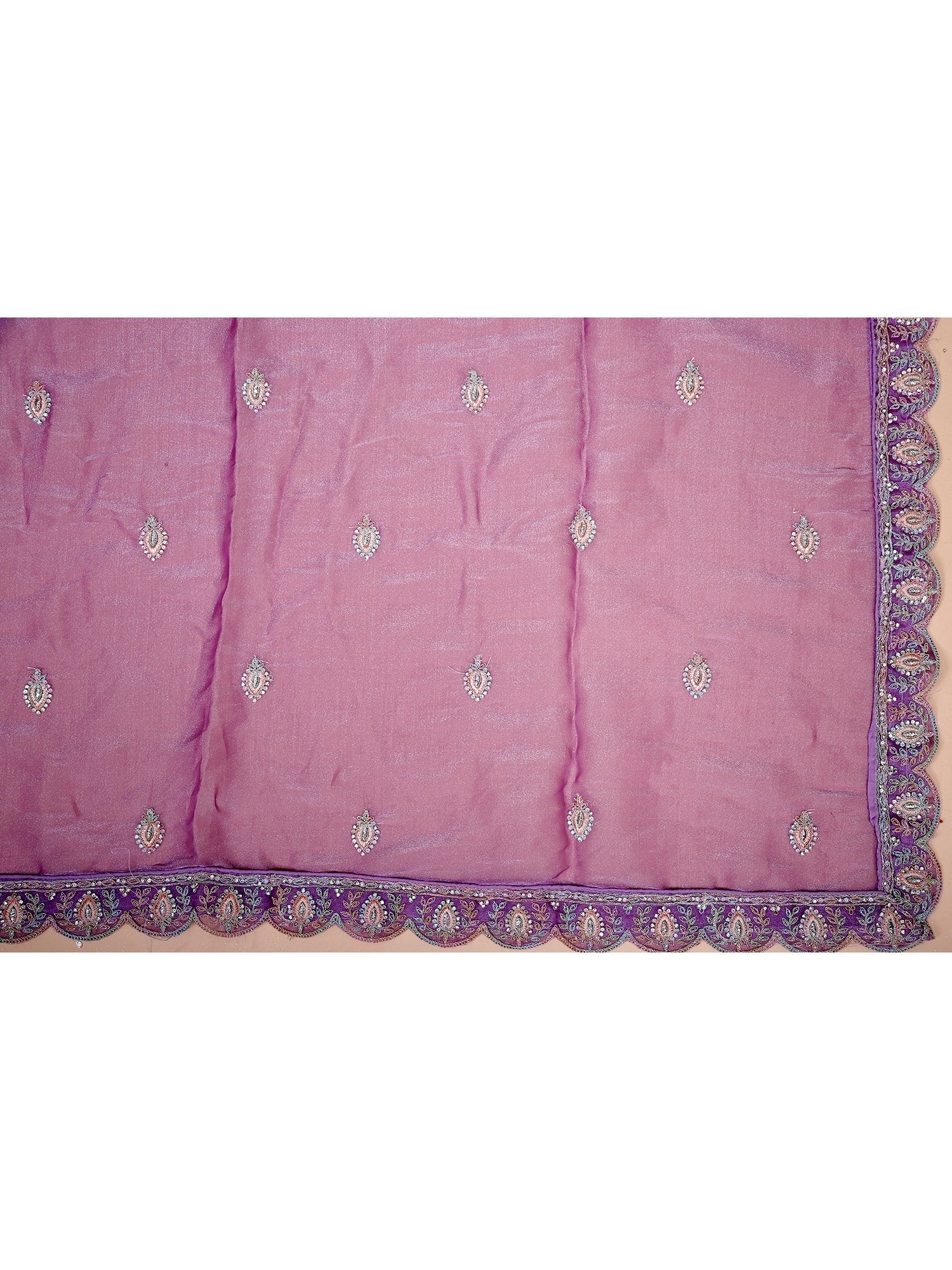 Peacock Motif Lehenga Set