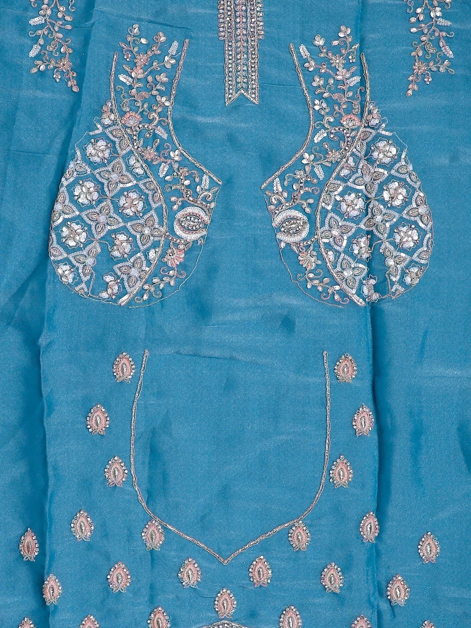 Peacock Motif Lehenga Set