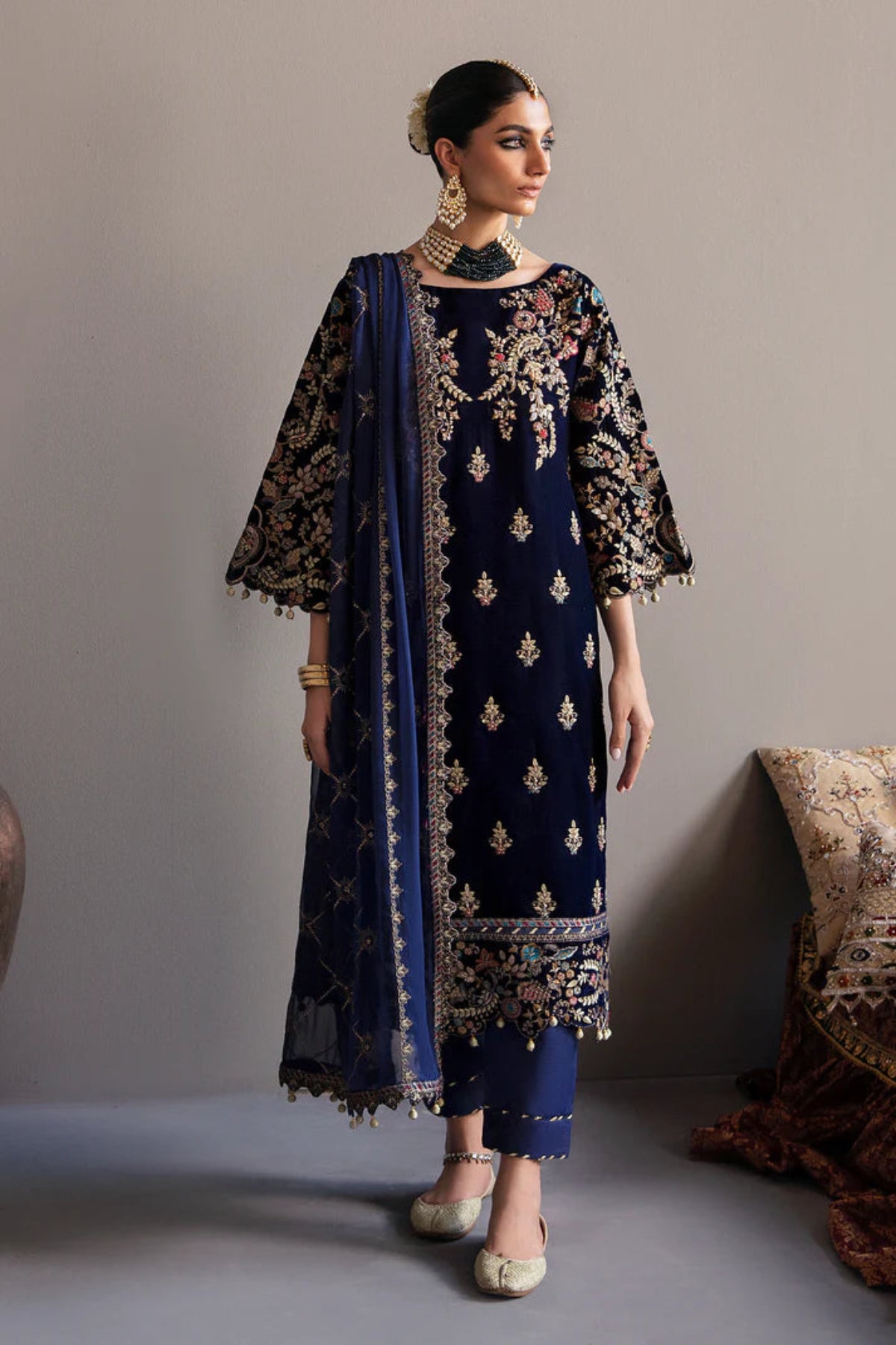 Navy Blue Suit - Dorie