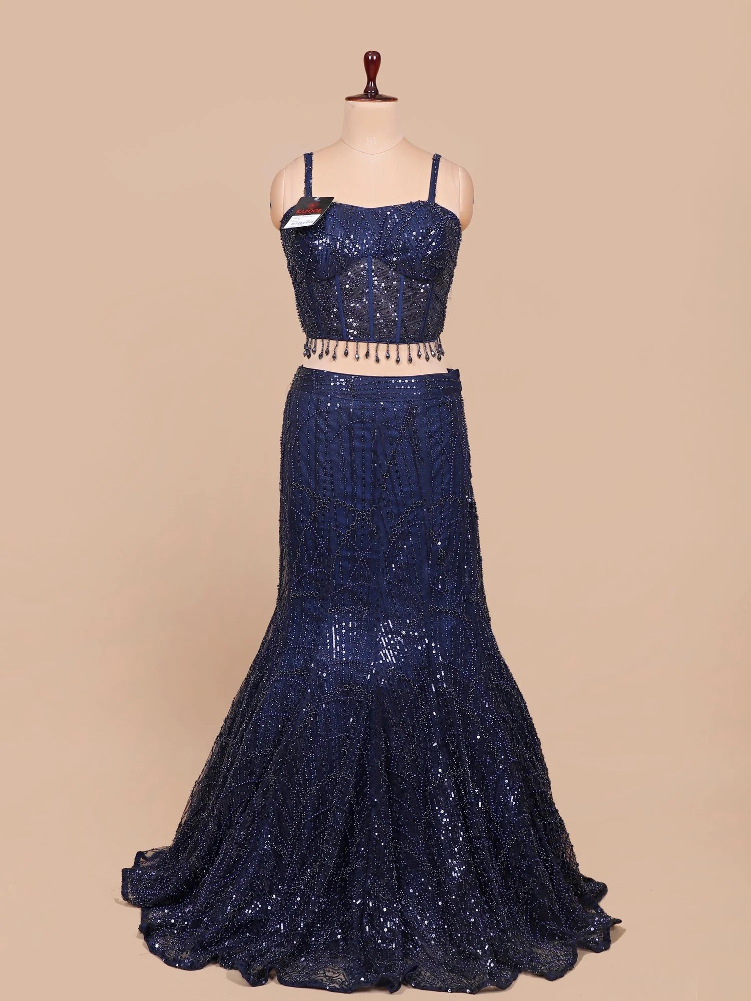 Celeste Mermaid Lehenga