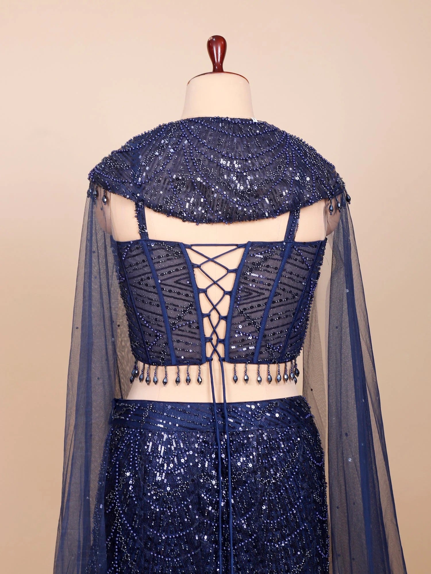 Celeste Mermaid Lehenga