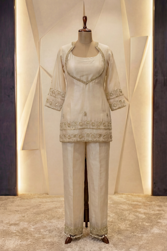 Ivory Zari Three-Piece Set