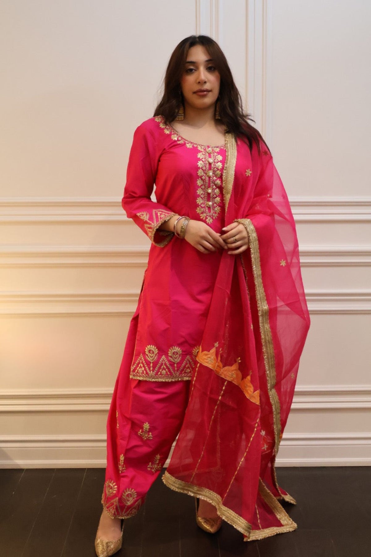 Magenta Ember Suit Set