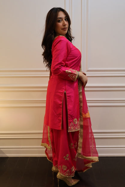 Magenta Ember Suit Set