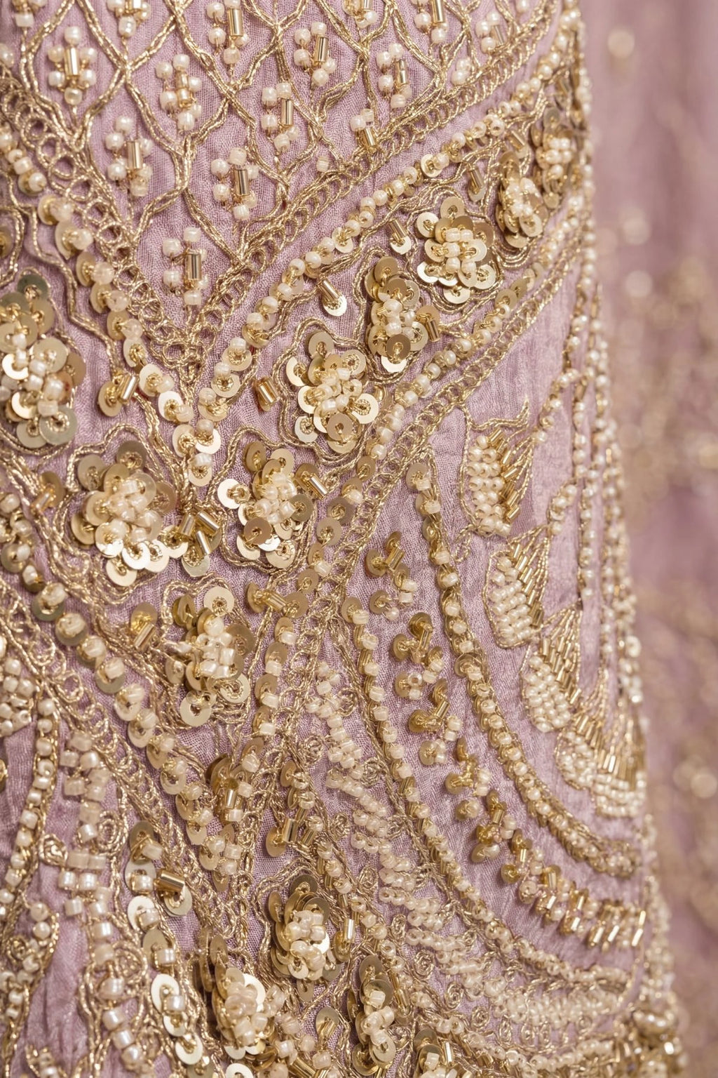 Amara Blush Peplum Sharara Set