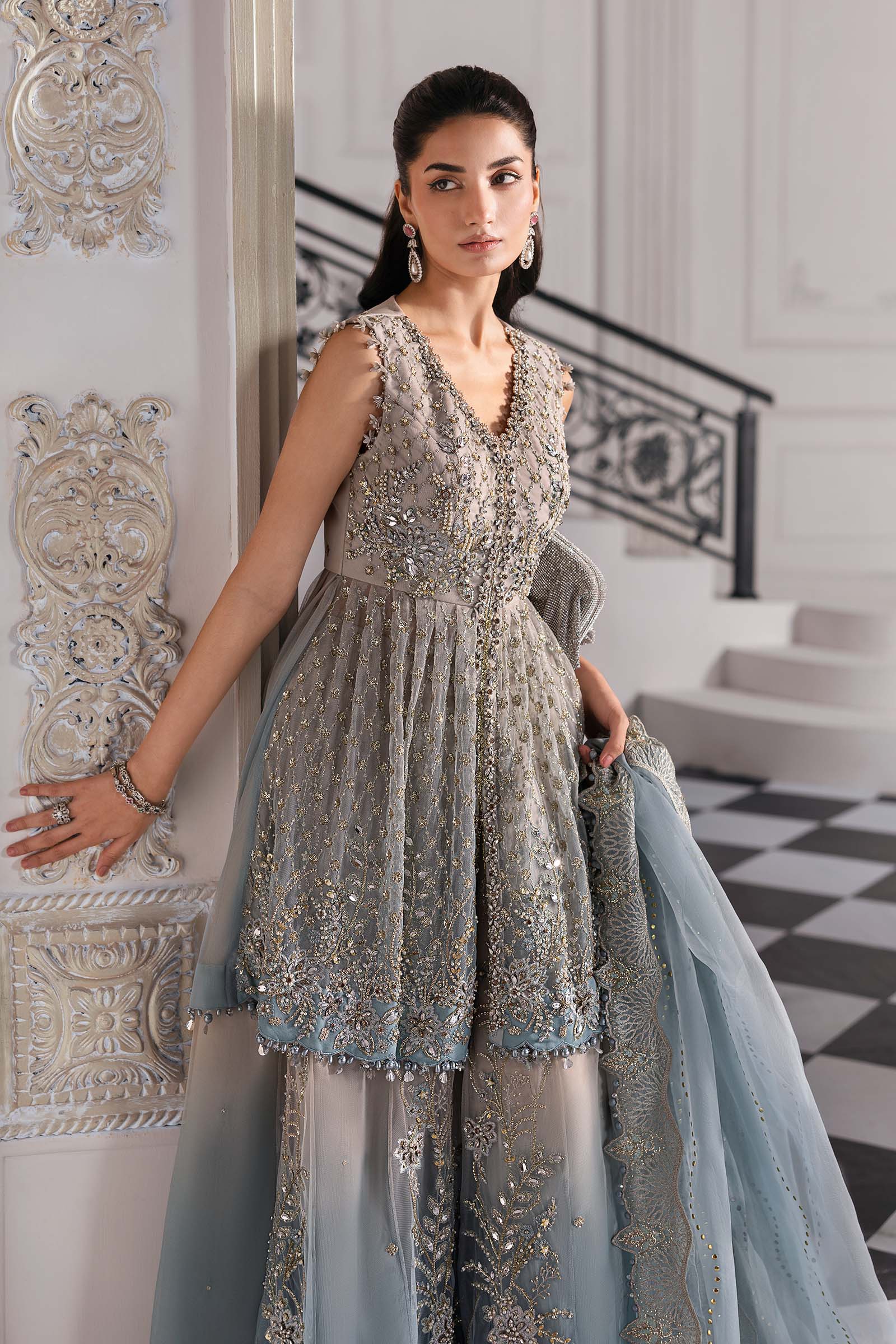 Short Blue Gown