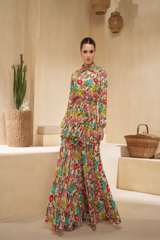 Florenza Bloom Sharara Set