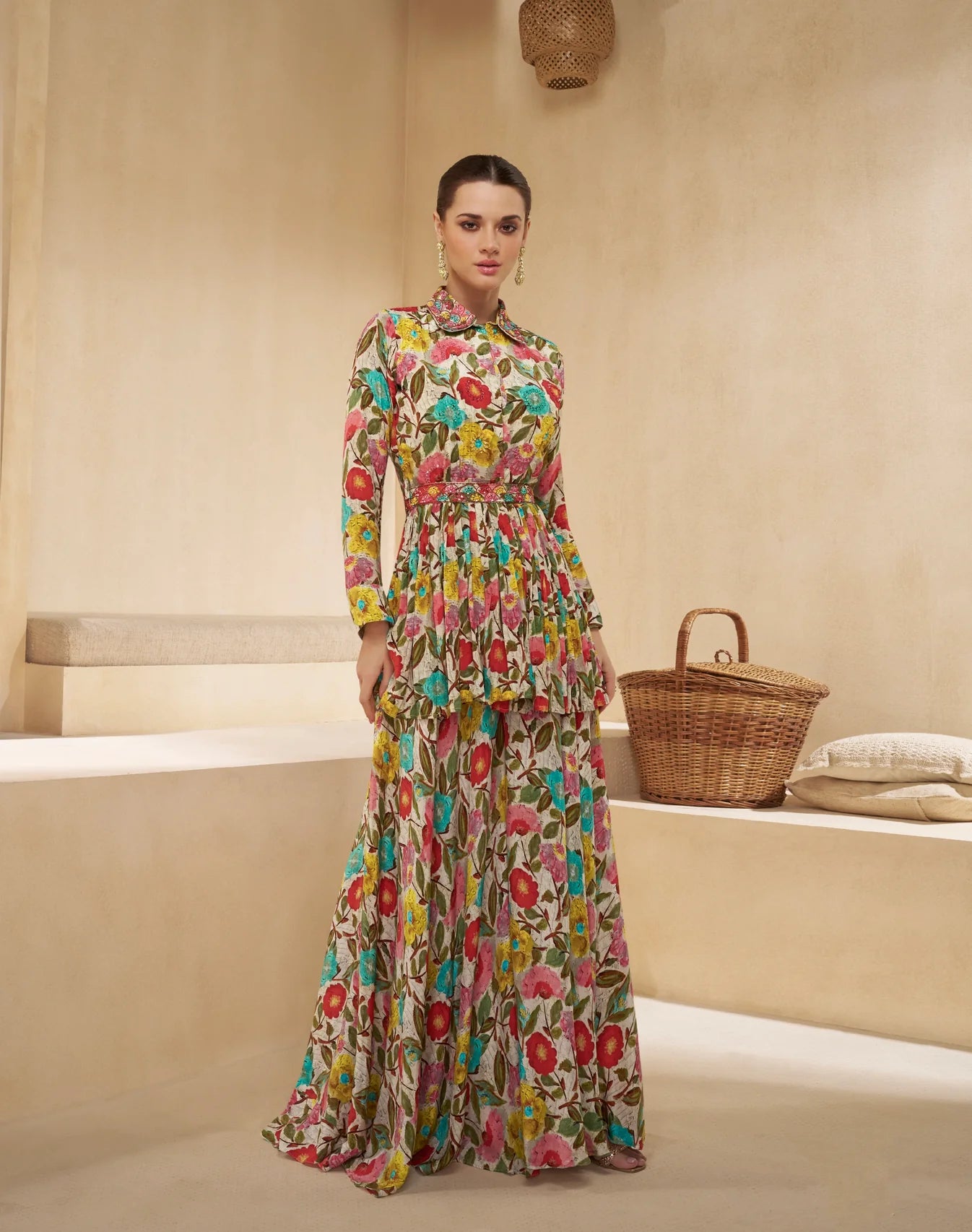 Florenza Bloom Sharara Set