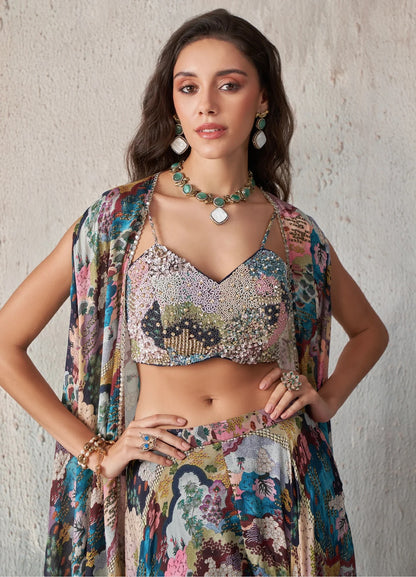 Maraya Mosaic Lehenga Set