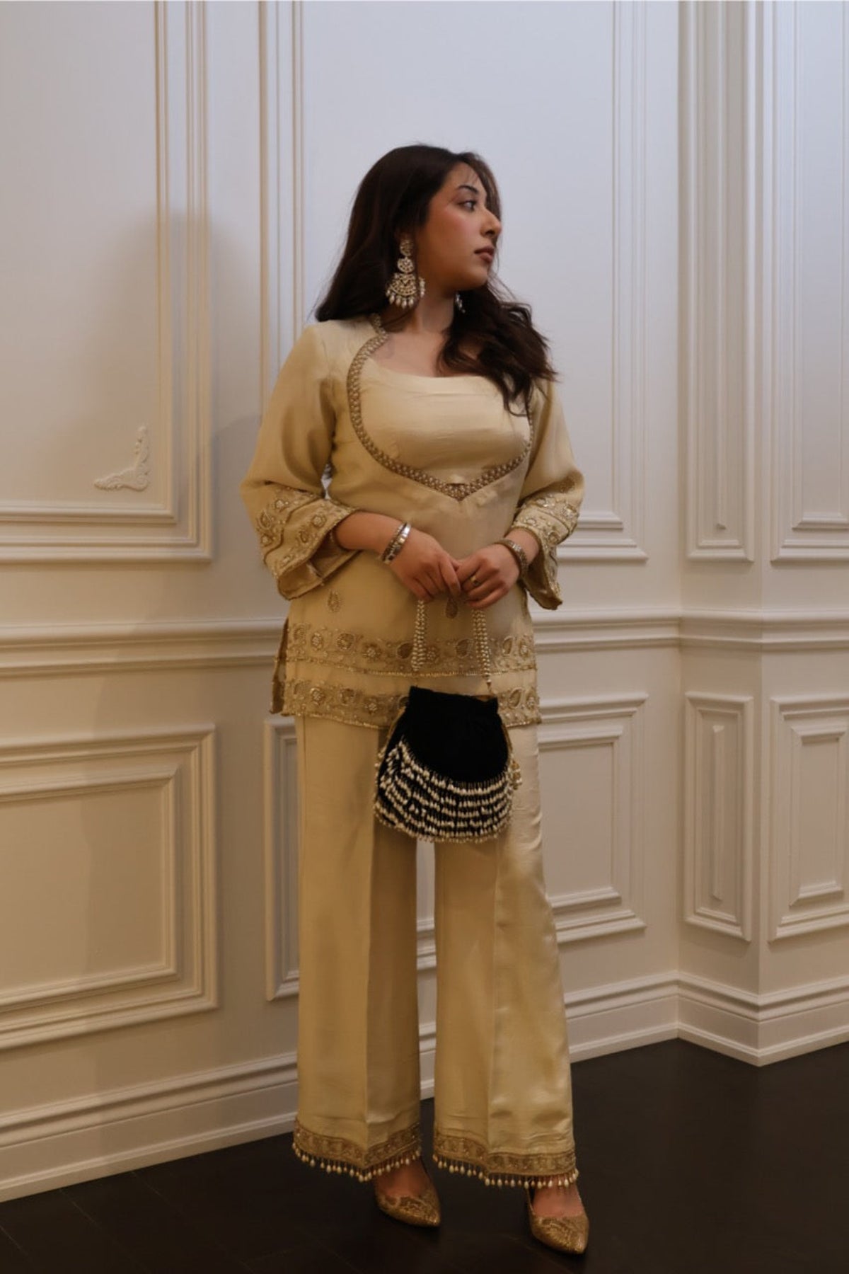 Ivory Zari Three-Piece Set