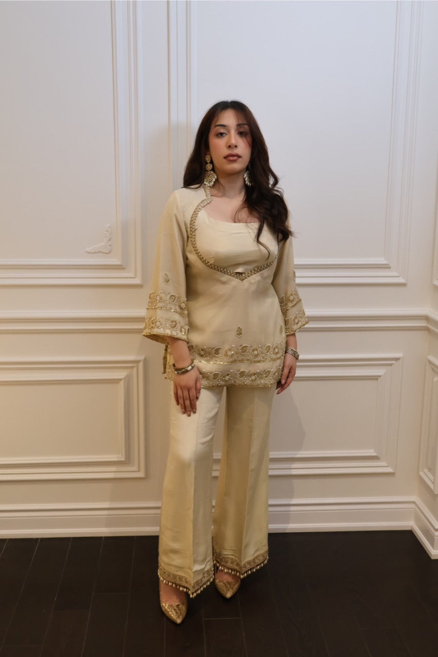 Ivory Zari Three-Piece Set