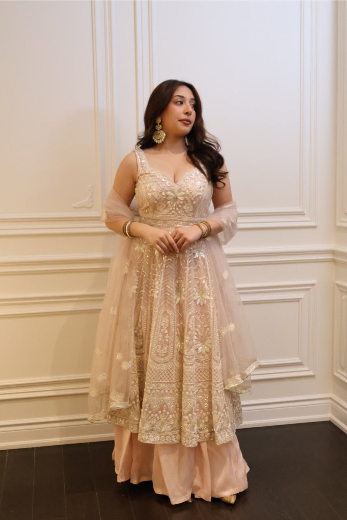 Blush Élan Anarkali Set