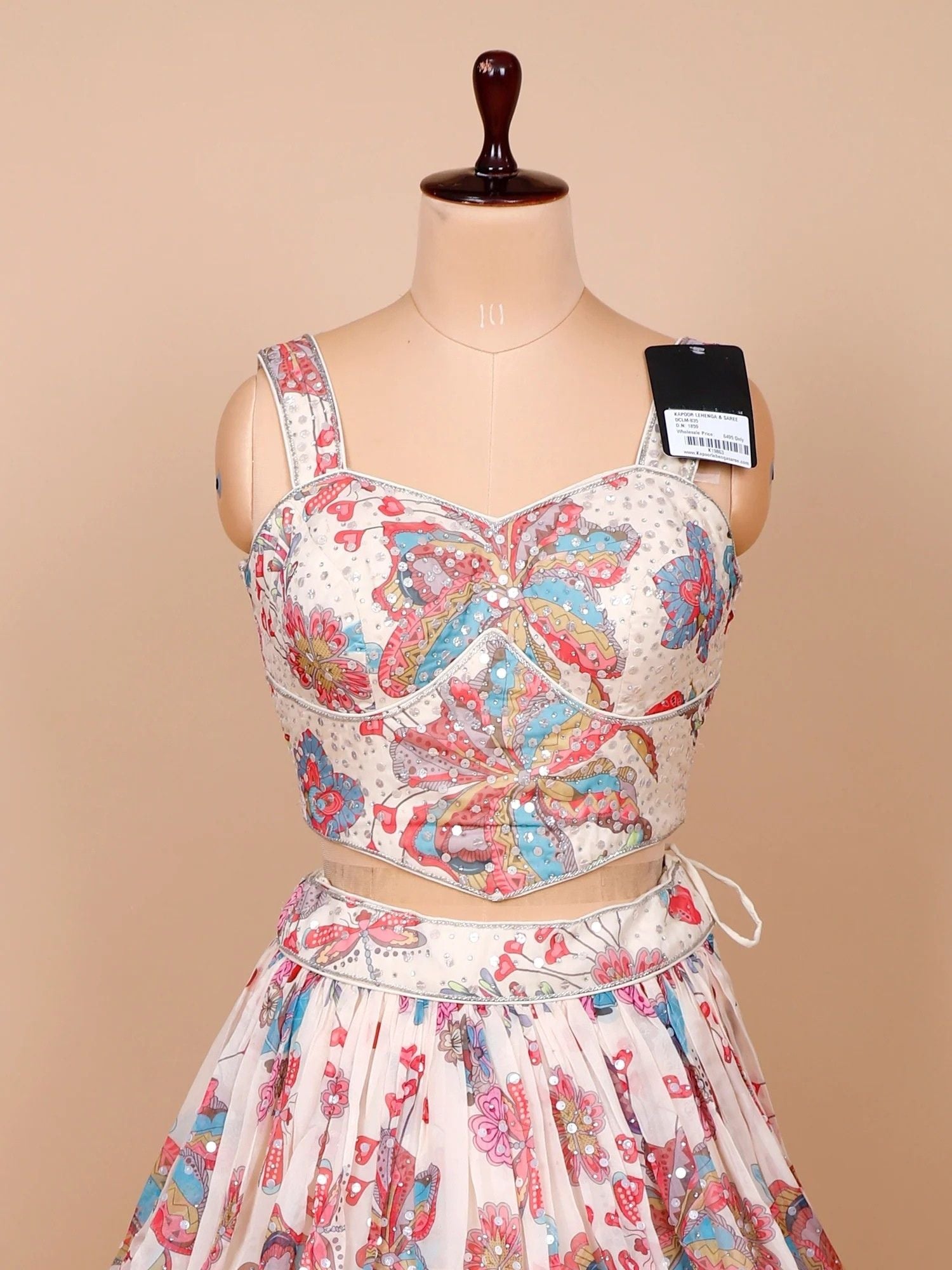 Papillon Bloom Floral Lehenga