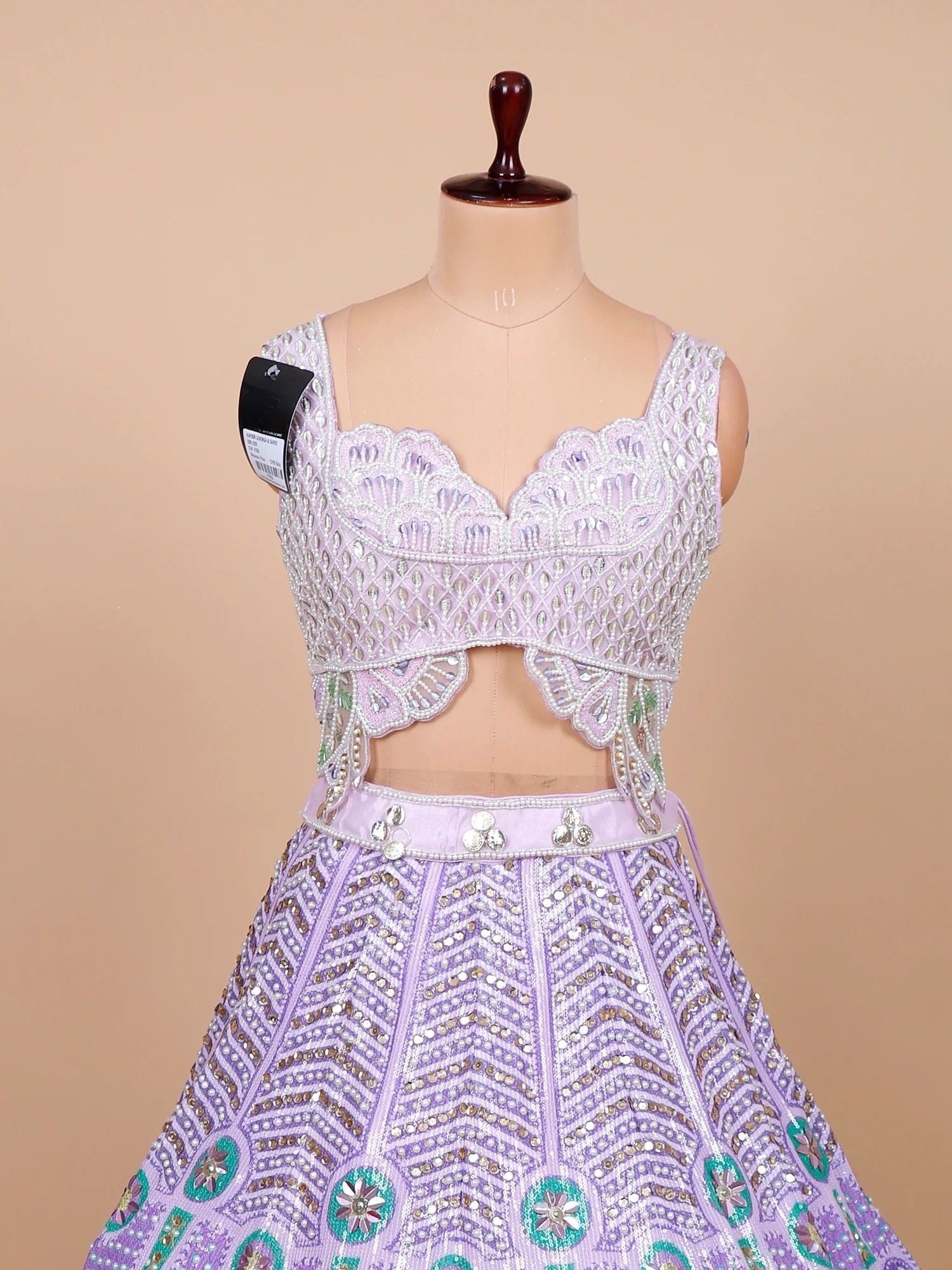 Amethyst Bloom Lehenga