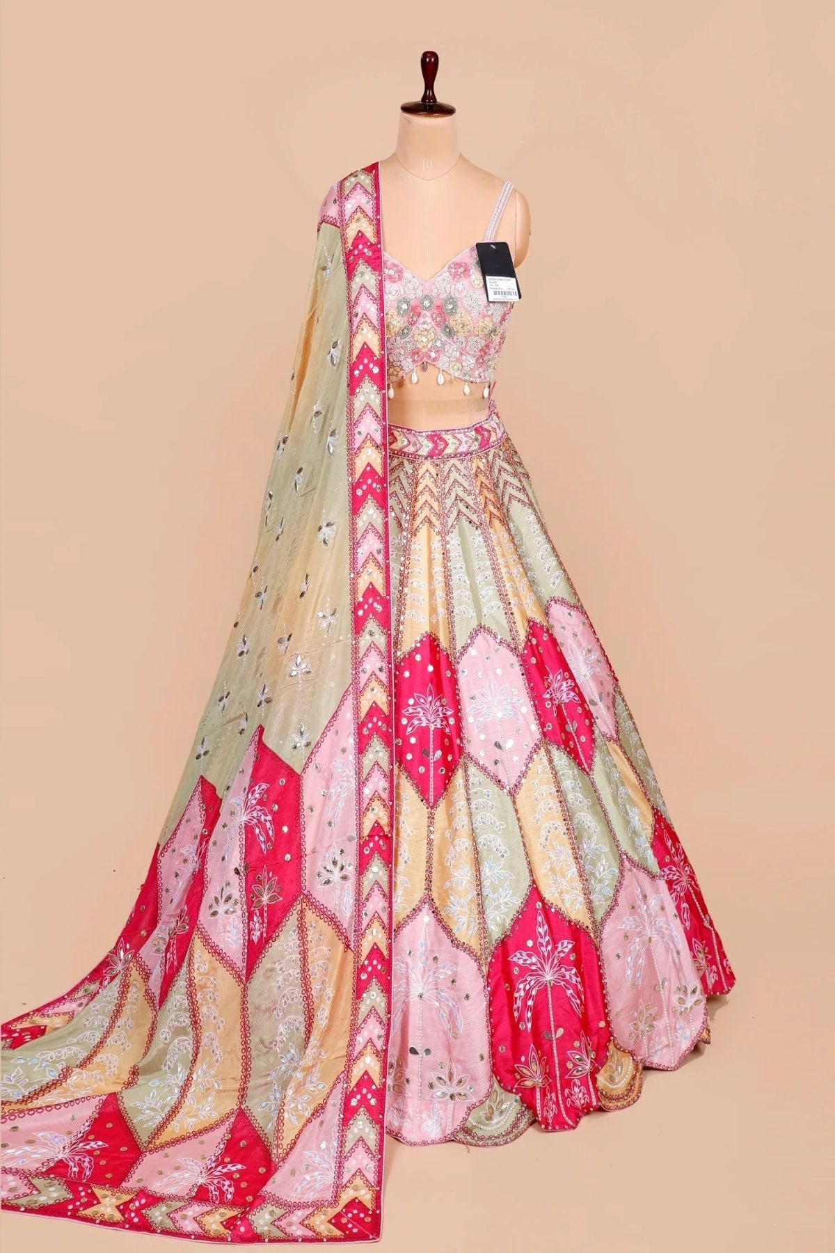 Prism Garden Lehenga