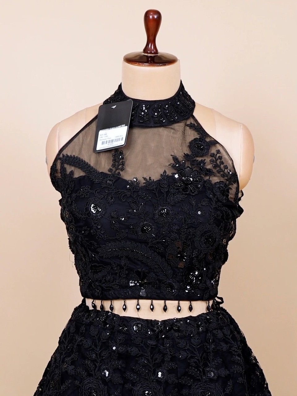 Fleur de Lace Set in Black