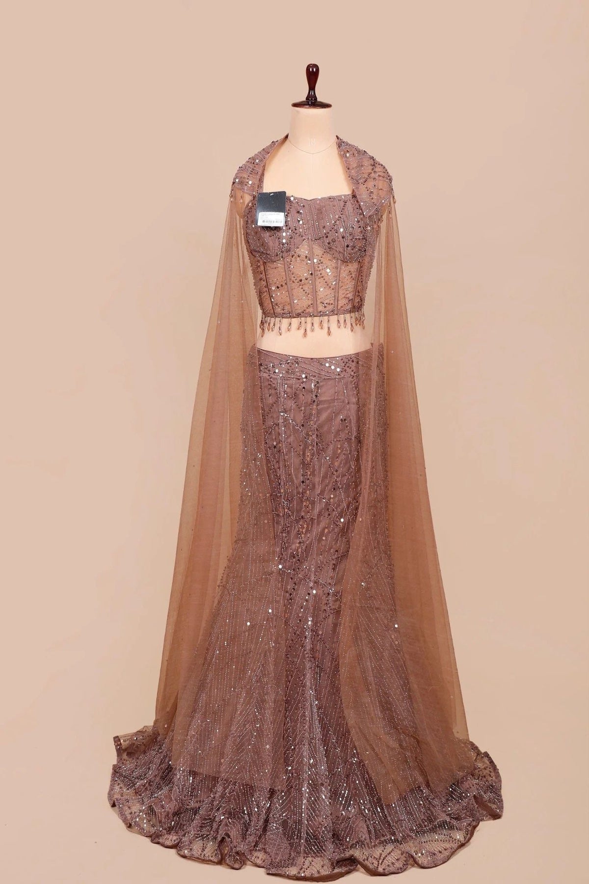 Celeste Mermaid Lehenga