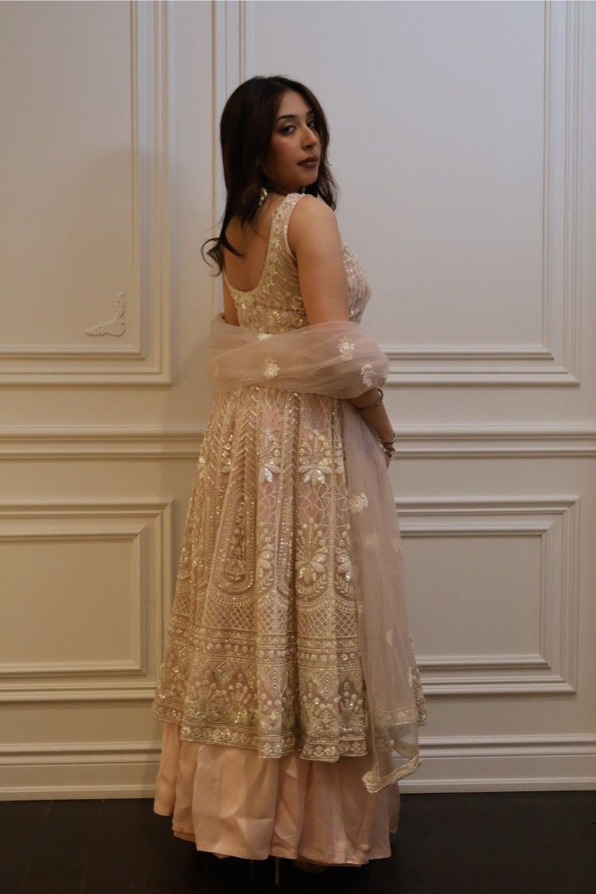 Blush Élan Anarkali Set