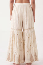 Albâtre Gharara Pants - Dorie Atelier