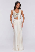 Astra Pre-Draped Saree - Dorie Atelier