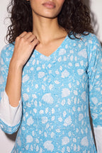 Azur Tunic Top - Dorie Atelier