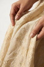 Banarasi Crush Tissue Lehenga Skirt - Dorie Atelier