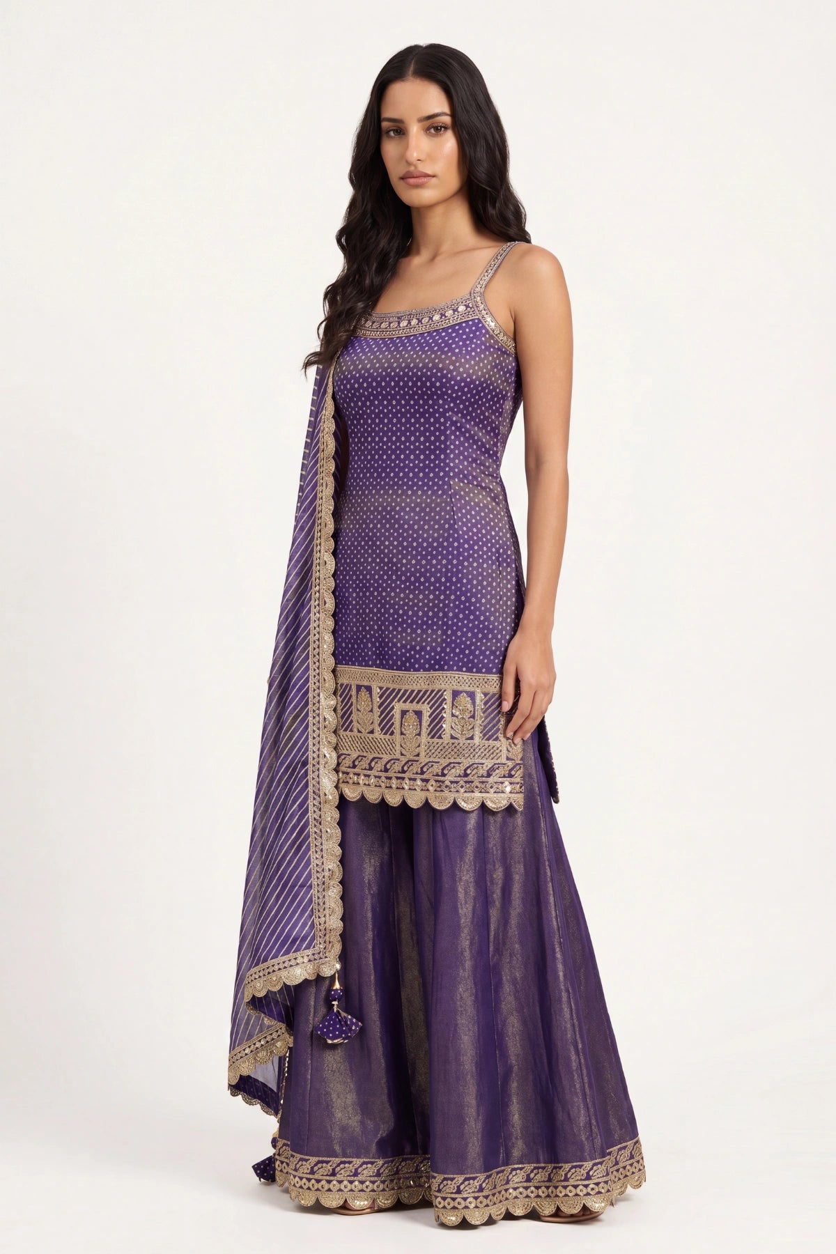 Améthyste Sharara Suit