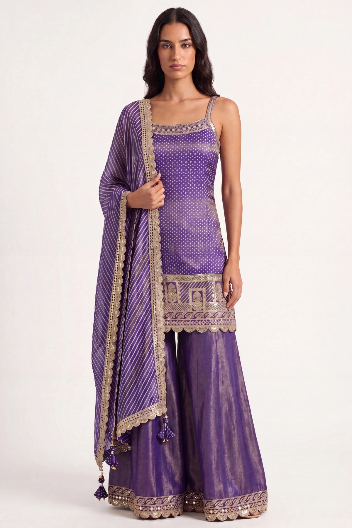 Améthyste Sharara Suit