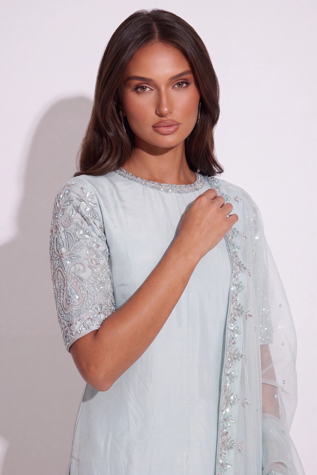 Brise Gharara Set - Dorie Atelier