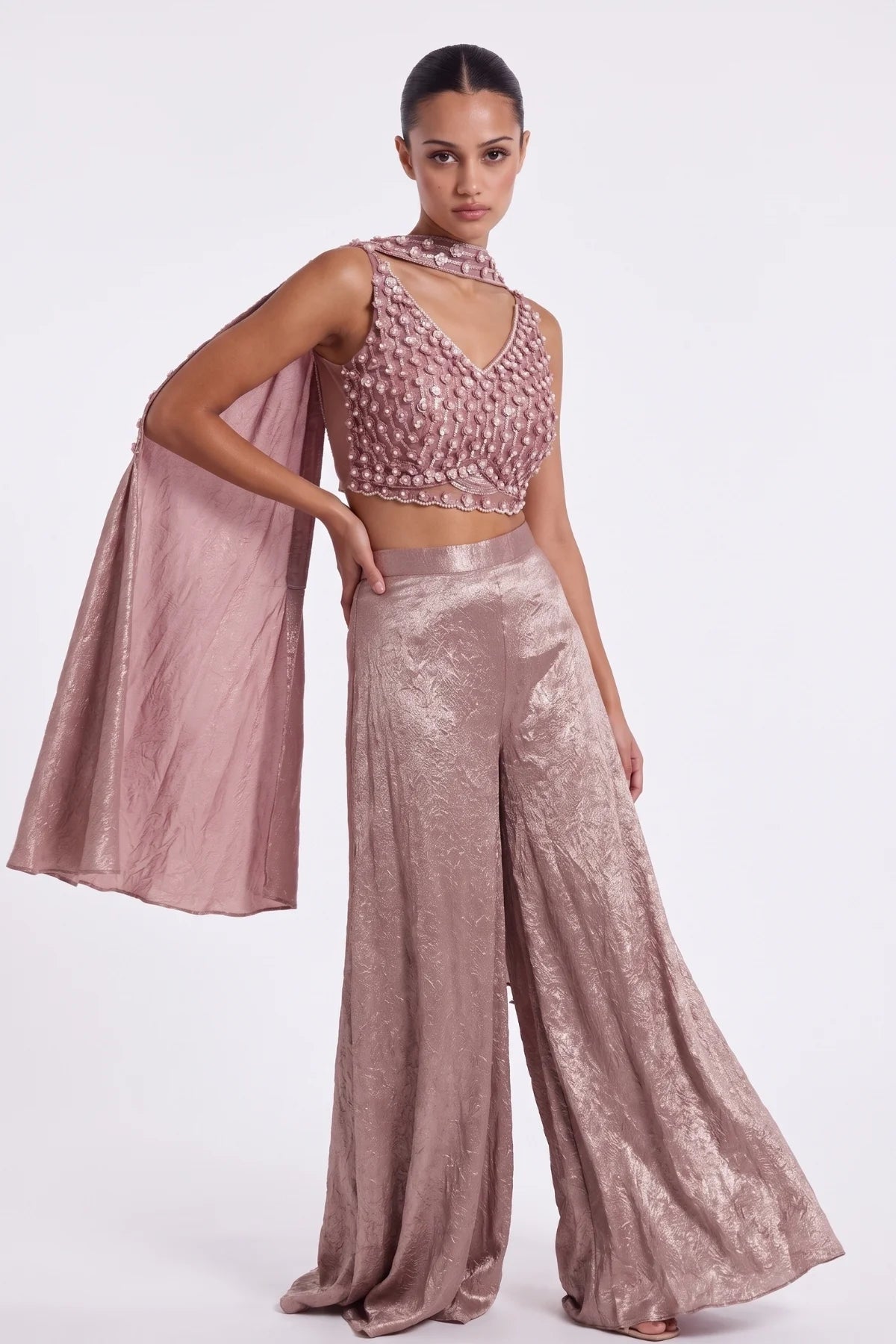 Bronze Doux Co-ord Set - Dorie Atelier