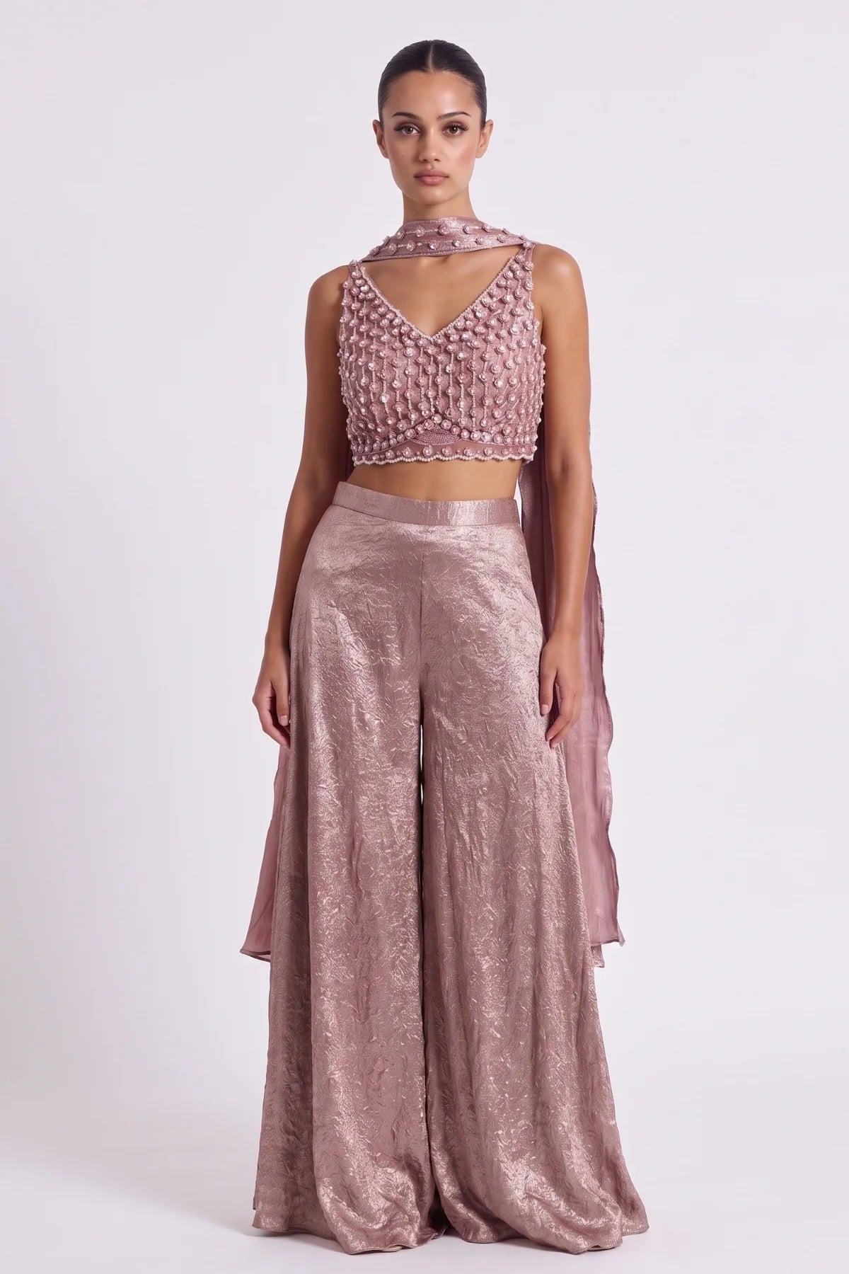 Bronze Doux Co-ord Set - Dorie Atelier