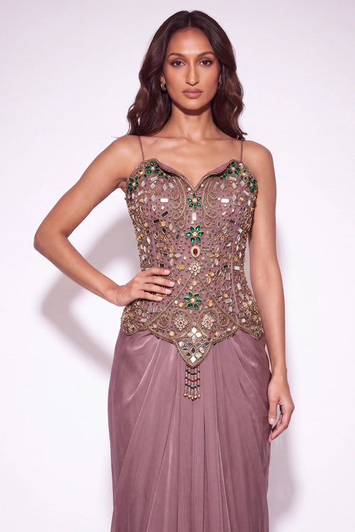 Byzance Corset and Skirt Set - Dorie Atelier