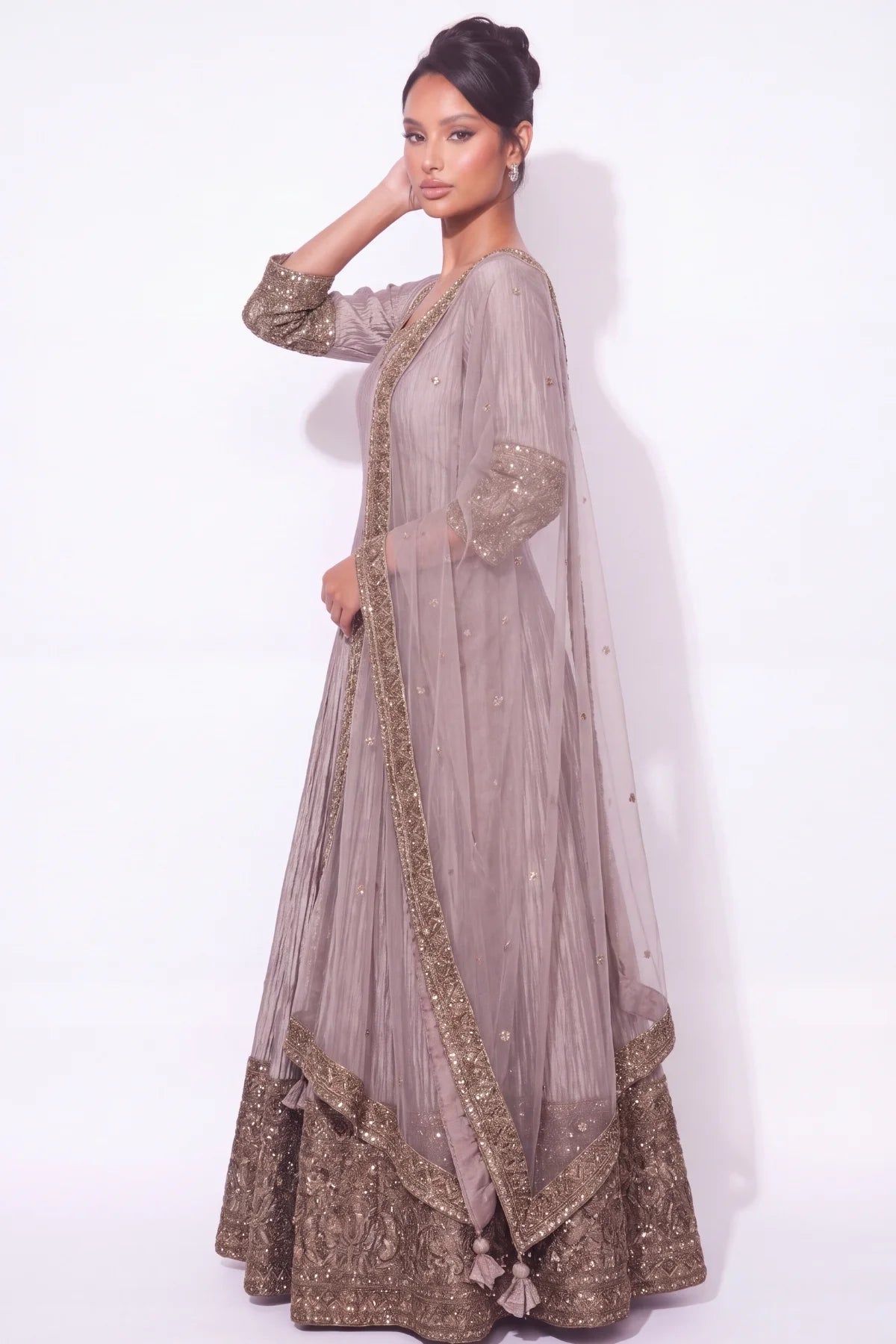 Cachemire Anarkali Suit - Dorie Atelier