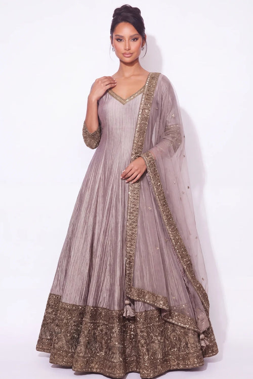 Cachemire Anarkali Suit - Dorie Atelier