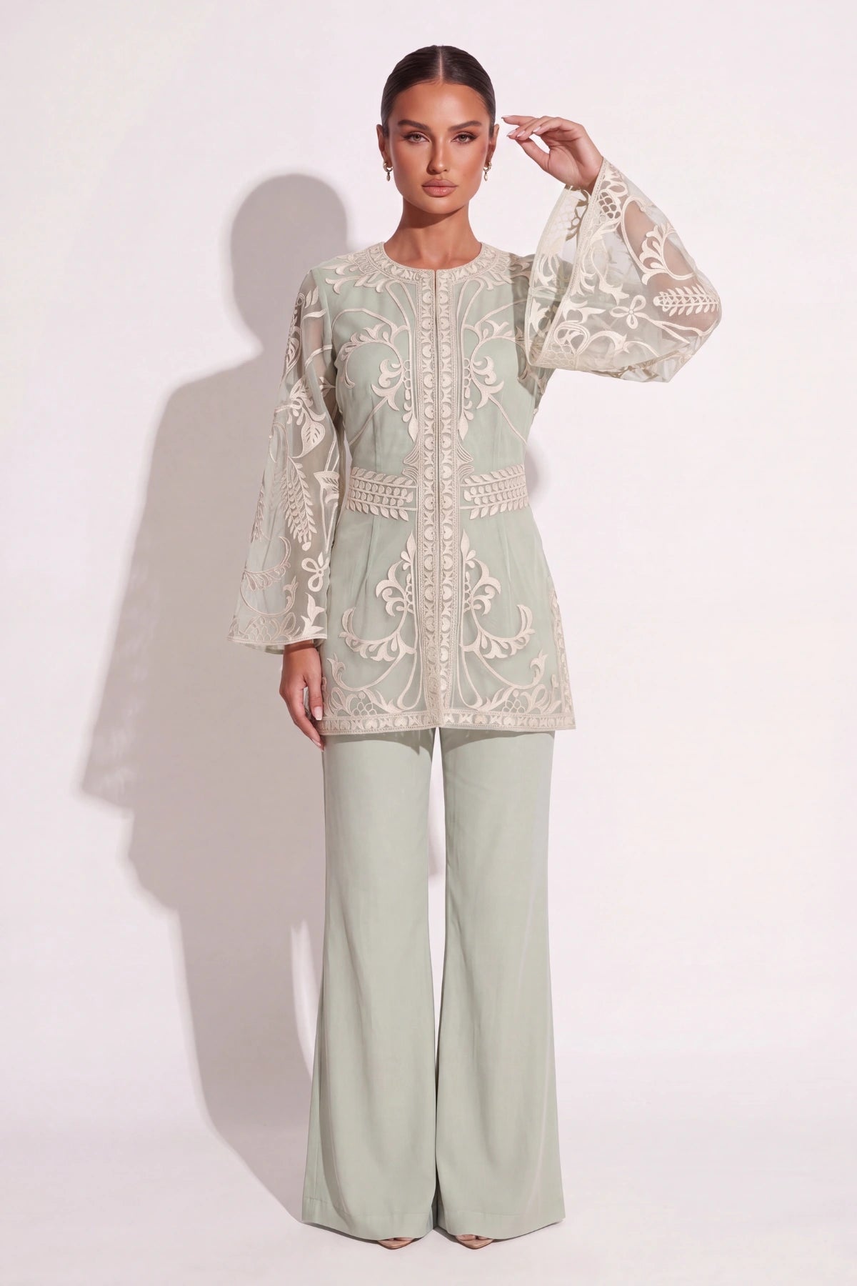 Céladon Co-ord Set - Dorie Atelier