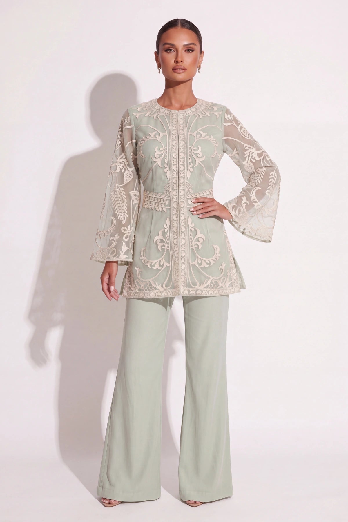Céladon Co-ord Set - Dorie Atelier