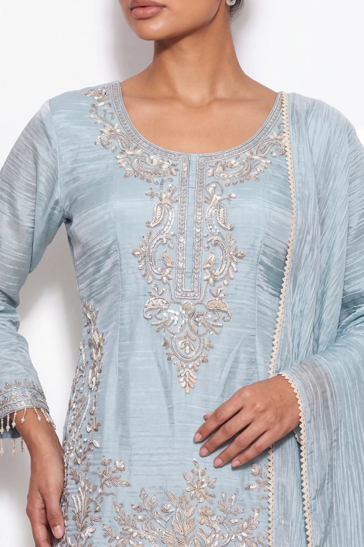 Ciel Sharara Suit - Dorie Atelier