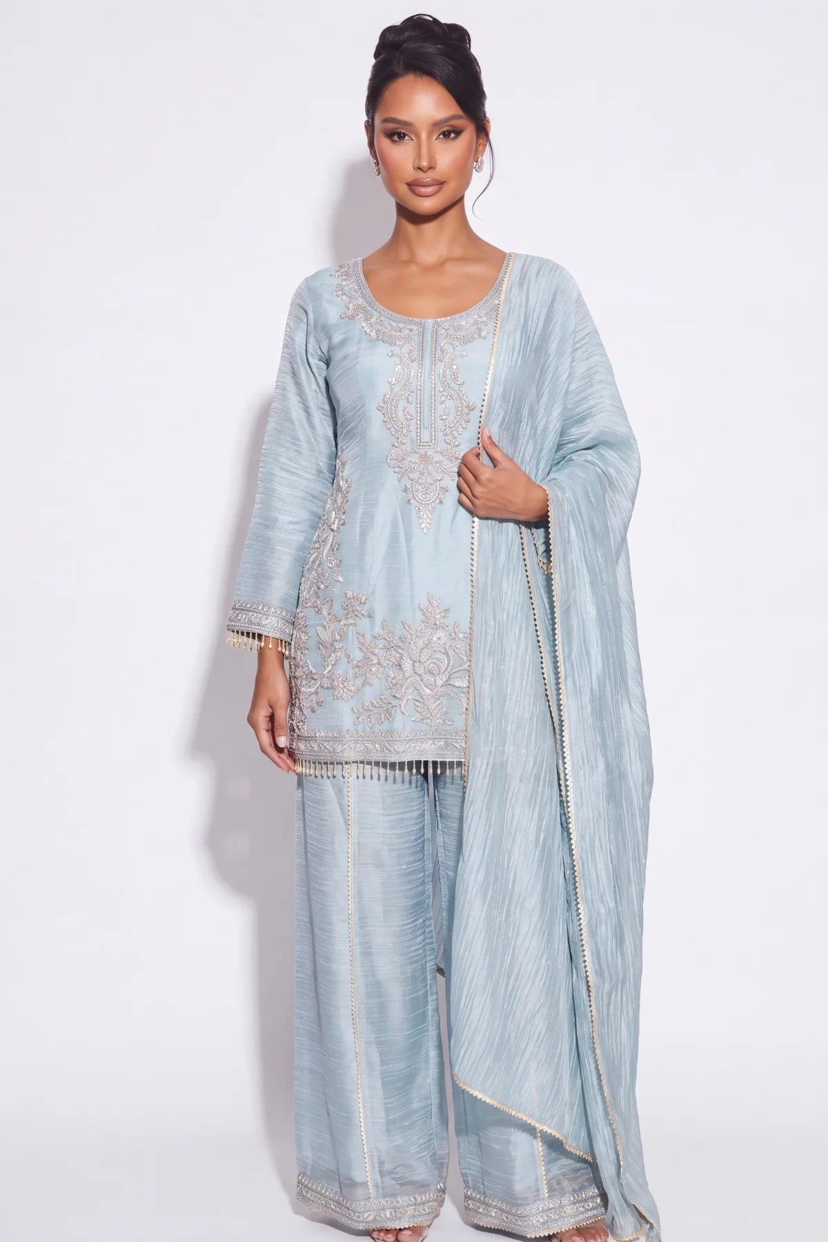 Ciel Sharara Suit - Dorie Atelier