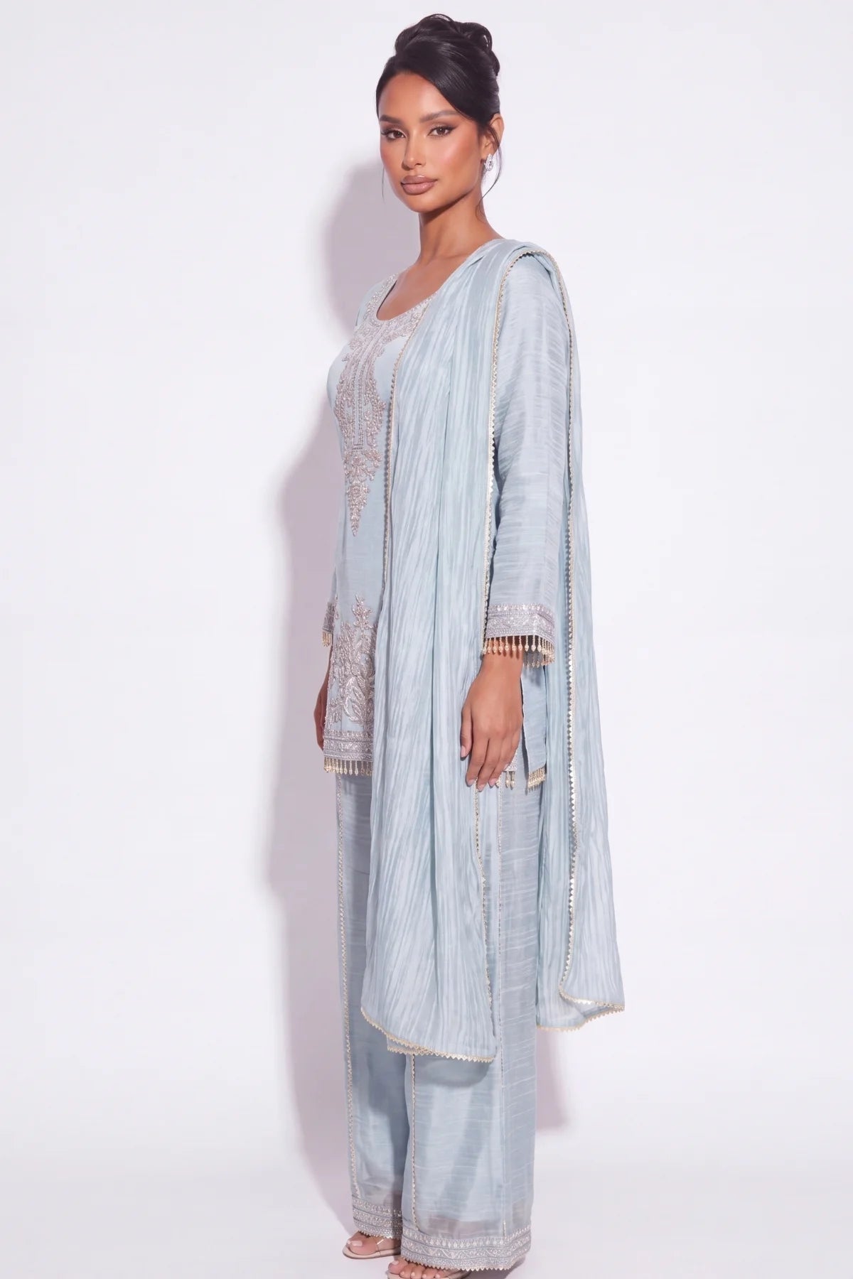 Ciel Sharara Suit - Dorie Atelier