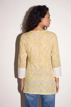 Citrine Tunic Top - Dorie Atelier
