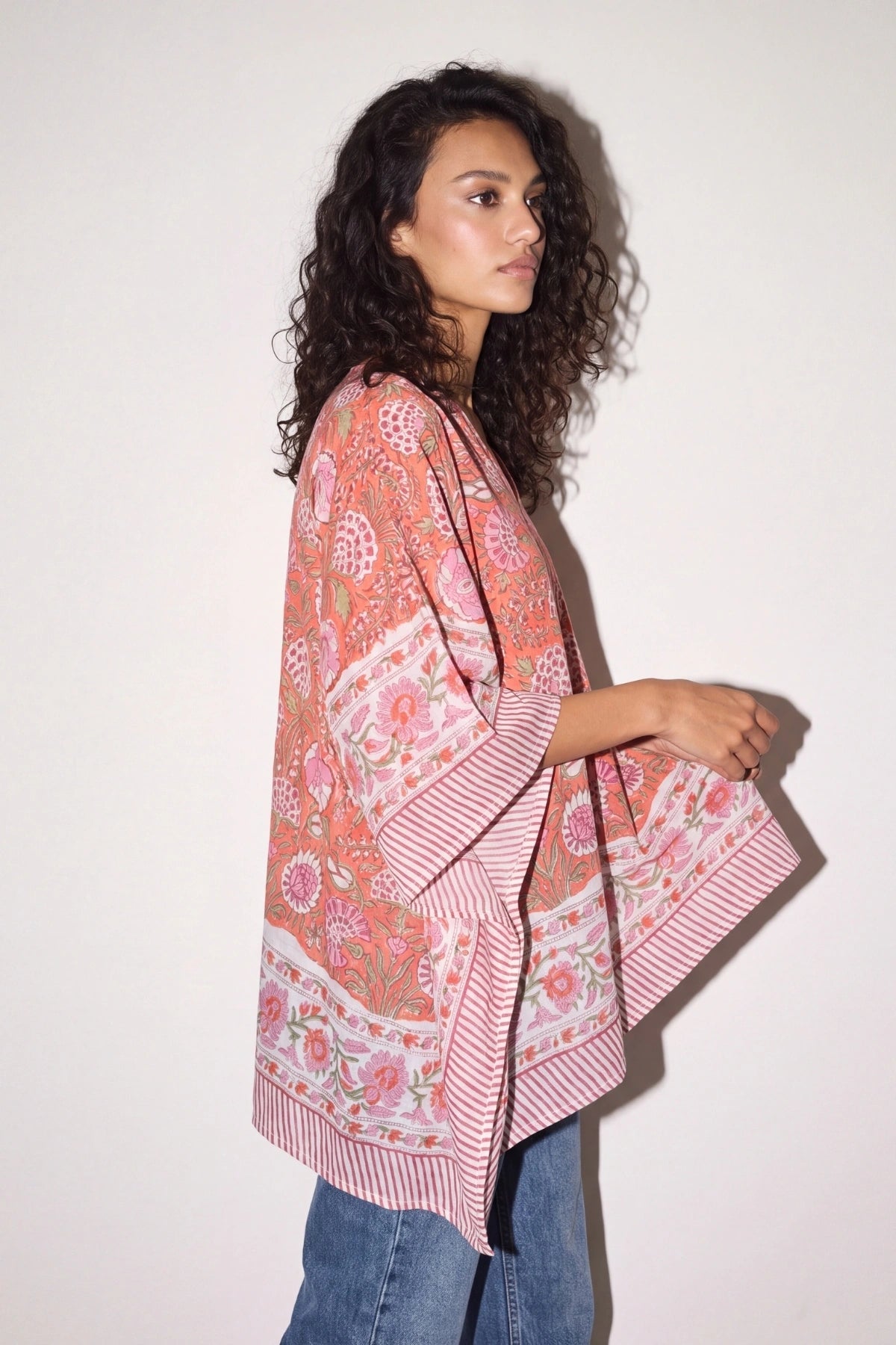Corail Kaftan Top - Dorie Atelier