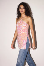 Hibiscus Halter Top