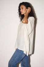 Meringue Kaftan Top