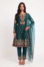 Cyprès Anarkali Suit - Dorie Atelier